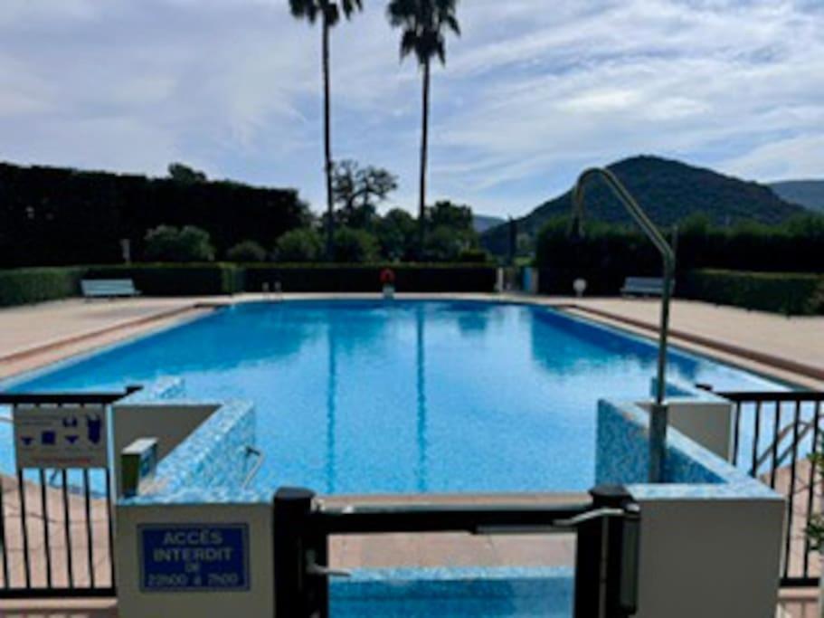 Studio 2Pers Piscine 10Min Plage Mandelieu Exterior foto
